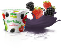 Přesnídávka jablko - jahoda - ostružina 120g Vitaminátor